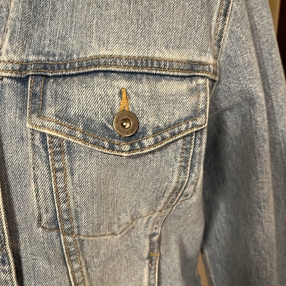 Liz Claiborne vintage denim Jean jacket size small - Picture 4 of 9